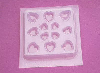 Resin Mold - Assorted Hearts